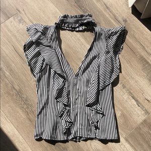 Afrm striped top